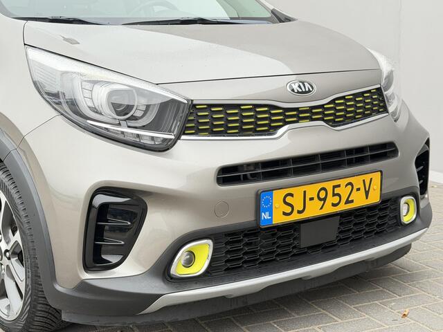 KIA PICANTO 1.2 CVVT X-Line / Apple carplay / Android auto / Lederen bekleding / Achteruitrijcamera / Cruise control / Climate control /
