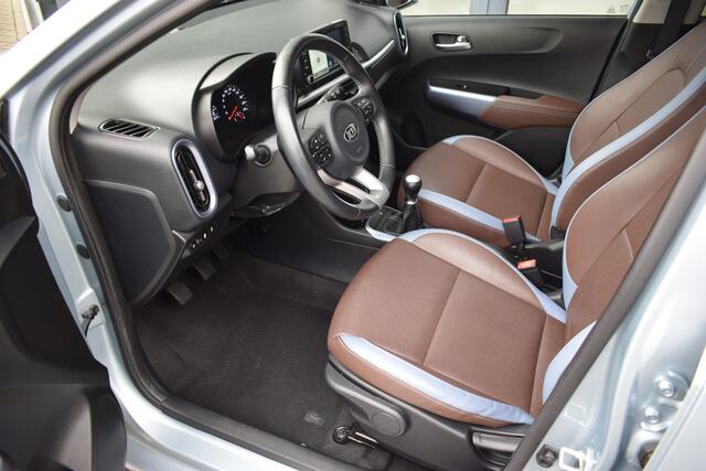 KIA PICANTO 1.0i-12V ISG Colour Edition 5-Drs | Climate Control | Cruise Control | Navigatie | Camera | Leder | 23.237km | Tot 10Jr. Kia-Garantie