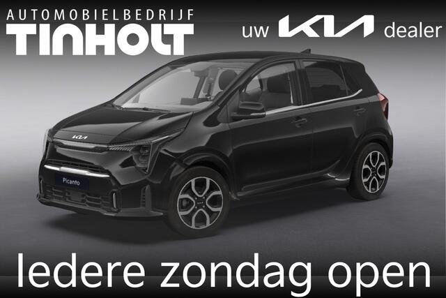 KIA PICANTO 1.0 GDi ExecutiveLine - Direct uit voorraad leverbaar - AURORA BLACK PEARL