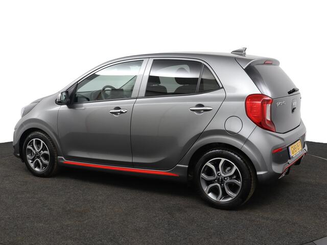 KIA PICANTO 1.0 DPi GT-Line Apple Carplay/Android Auto - Cruise Control - Lederen Bekleding - Navigatie - Achteruitrijcamera - Fabrieksgarantie tot 08-2031