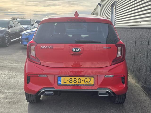 KIA PICANTO 1.0 DPi GT-Line Lederen bekleding, Navigatie, Parkeersensoren, privacy glass, Smart Key, Cruise control, climate control