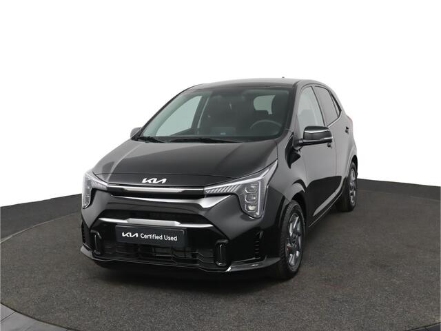 KIA PICANTO 1.0 DPI DynamicPlusLine ¤1000,- Inruilpremie - Navigatie - Achteruitrij camera - full-LED koplampen - Lichtmetalen velgen - Cruise control - Privacy glas - Apple Carplay/Android Auto Fabrieksgarantie t/m 28-11-2032