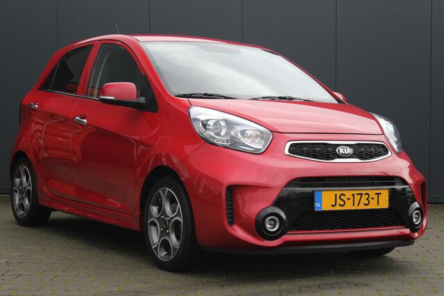 KIA PICANTO 1.2 CVVT SportsLine Navigator | incl. 12 maanden garantie | Camera | 15" LMV | Keyless entry | Climate control | Cruise | Stoel/stuur verwarming | Navigatie | Origineel NL auto | Dealer onderhouden |