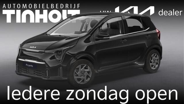 KIA PICANTO 1.0 GDi DynamicPlusLine - Direct uit voorraad leverbaar - AURORA BLACK PEARL