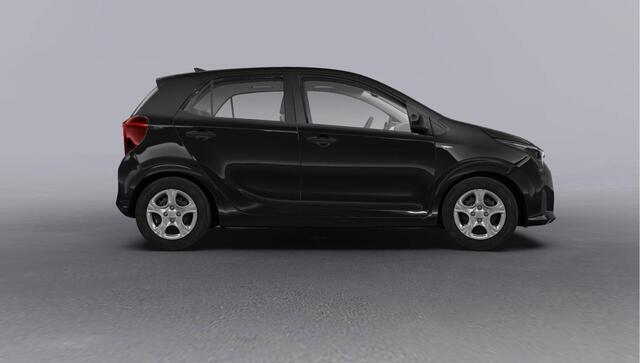 KIA PICANTO 1.0 GDi DynamicLine - Direct uit voorraad leverbaar - AURORA BLACK PEARL