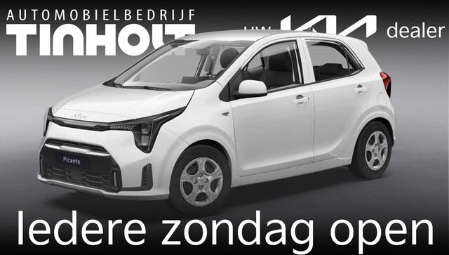 KIA PICANTO 1.0 GDi DynamicLine - Direct uit voorraad leverbaar - CLEAR WHITE