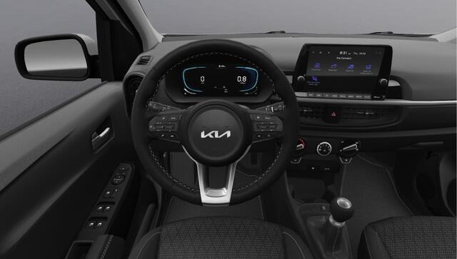 KIA PICANTO 1.0 GDi DynamicLine - Direct uit voorraad leverbaar - CLEAR WHITE