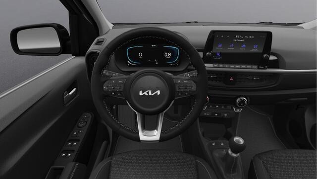 KIA PICANTO 1.0 GDi ExecutiveLine - Direct uit voorraad leverbaar - AURORA BLACK PEARL