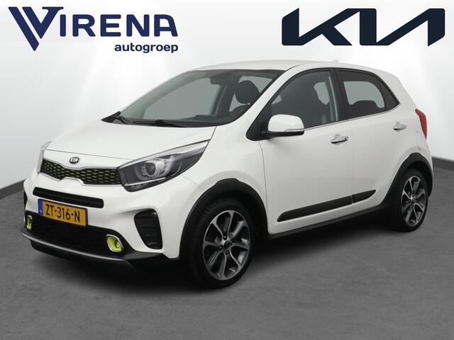 KIA PICANTO 1.0 T-GDI X-Line - Stoel-/stuurverwarming - Navigatie - Cruise control - Climate Control - Fabrieksgarantie tot 08-2026