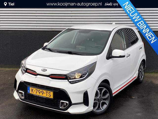 KIA PICANTO 1.0 DPi GT-Line Navigatie Apple Carplay/Android Auto, achteruitrij camera, cruise control, parkeersensoren, keyless entry- & start, boekjes compleet!