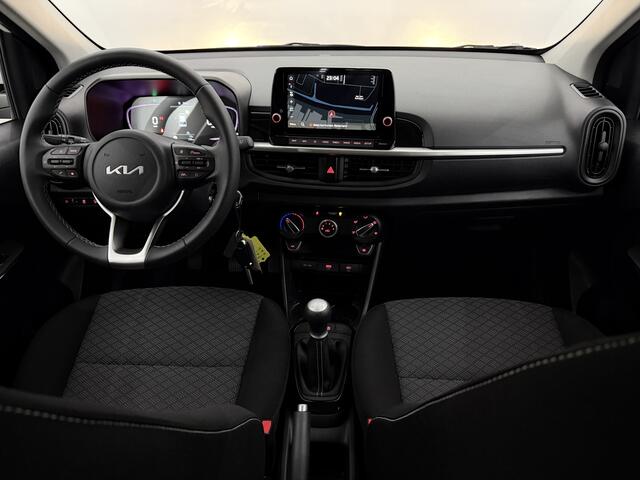 KIA PICANTO 1.0 DPI DynamicLine 5p. Airco, Camera, Navi, Cruise control, A start stop, Rijstrook correctie, Apple carplay