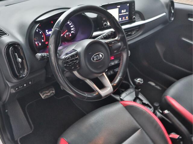 KIA PICANTO 1.2 CVVT Automaat GT-Line Edition | Camera | Navigatie | "16 LMV | Carplay | Leder | Tot 10Jr.Kia garantie |