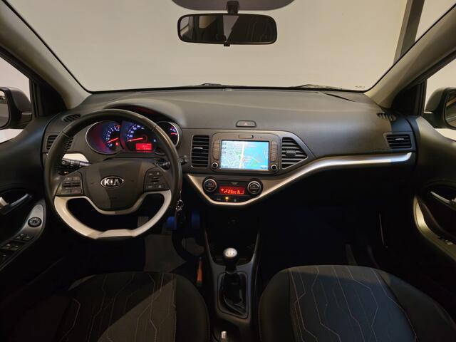 KIA PICANTO 1.0 CVVT ComfortPlusLine Navigator - Navi - Cruise - Climate Control - Achteruitrijcamera - LM velgen