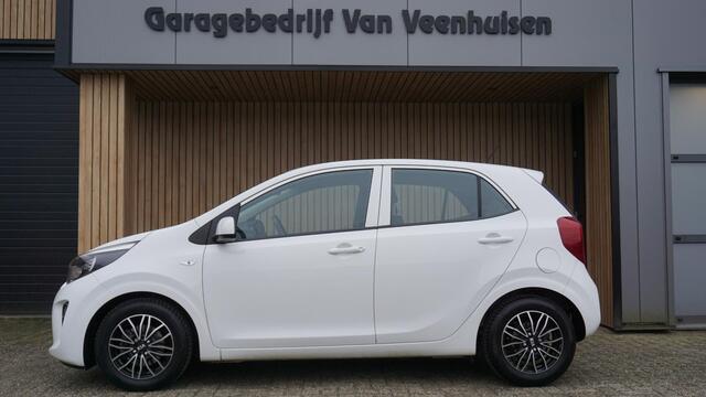 KIA PICANTO 1.0 CVVT 66pk 5Drs ComfortLine Airco 14inch LM Elek.pakket Striping *Dealer O.H.* NL auto!