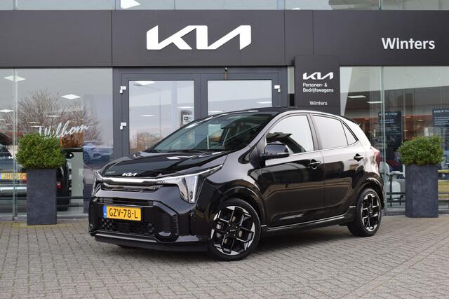 KIA PICANTO 1.0 DPI GT-Line Automaat | Panoramadak | Apple Carplay&Android Auto | Lederen bekleding | Tot 10 Jaar Garantie