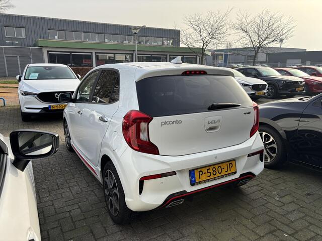 KIA PICANTO 1.0 DPi GT-Line , Automaat, Leder, Navi, Clima, Cruise, Apple Carplay, All Season, LMV 15 Inch, PDC, Side Skirts