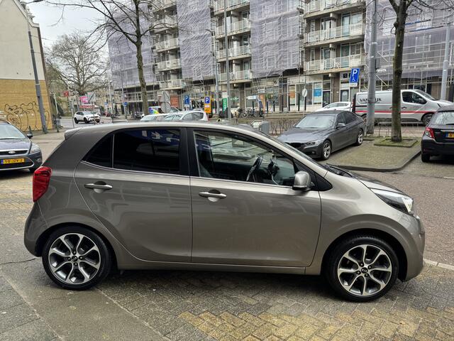 KIA PICANTO 1.0 CVVT Design Edition 56222KM! NAP | Apple Carplay | Navigatie | Climate Control | Cruise Control | Achteruitrijcamera | Leder | Lichtmetalen Velgen | Dealeronderhouden |
