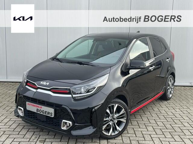 KIA PICANTO 1.2 CVVT GT-Line Automaat Navigatie, Climate Control, Leder, 16"Lm, Keyless, Stoel/Stuurverwarming, Achteruitrijcamera