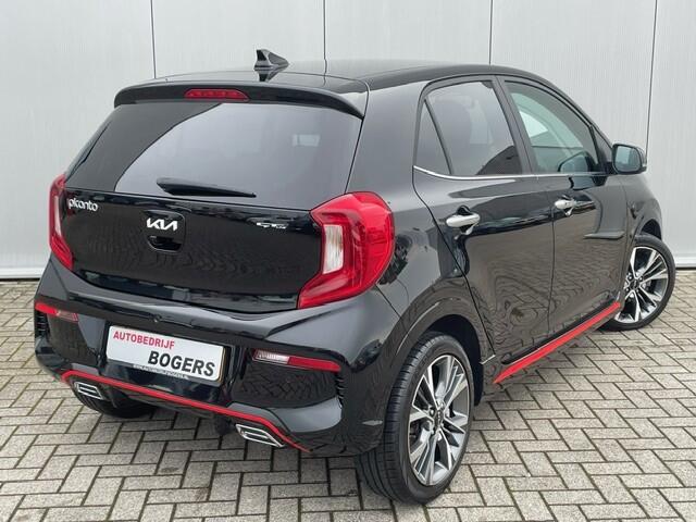 KIA PICANTO 1.2 CVVT GT-Line Automaat Navigatie, Climate Control, Leder, 16"Lm, Keyless, Stoel/Stuurverwarming, Achteruitrijcamera