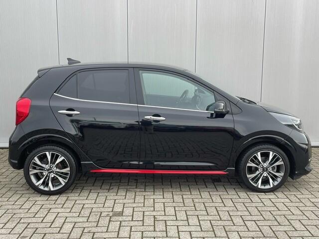 KIA PICANTO 1.2 CVVT GT-Line Automaat Navigatie, Climate Control, Leder, 16"Lm, Keyless, Stoel/Stuurverwarming, Achteruitrijcamera