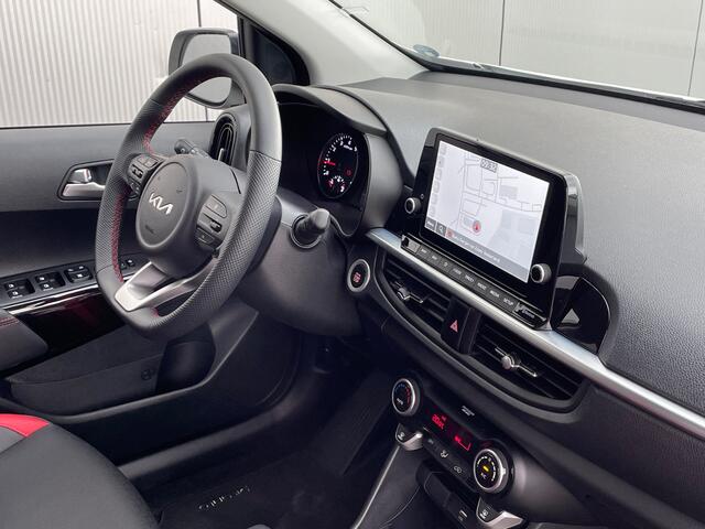 KIA PICANTO 1.2 CVVT GT-Line Automaat Navigatie, Climate Control, Leder, 16"Lm, Keyless, Stoel/Stuurverwarming, Achteruitrijcamera