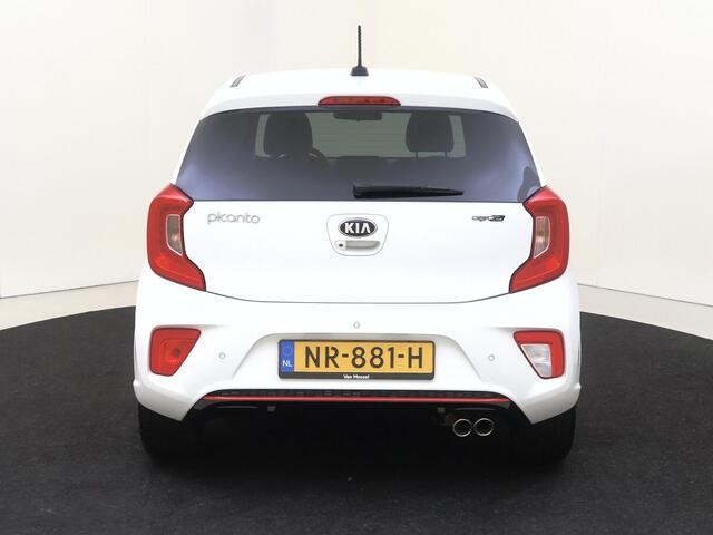 KIA PICANTO 1.2 CVVT GT-Line | audio-navigatie full map | cruise control | electronic climate control | lederen bekleding | lichtmetalen velgen 16" |