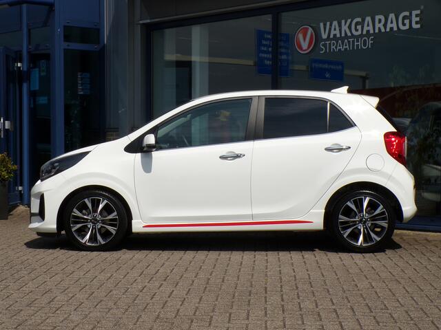 KIA PICANTO 1.0 DPi GT-Line Automaat / Carplay + Android Auto / Sensoren + Camera / Stoel + Stuurverwarming / Navigatie / 16'' LMV