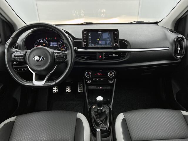 KIA PICANTO 1.2 CVVT X-Line Lederen bekleding | Navigatie | Achteruitrijcamera | Apple Carplay