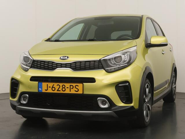 KIA PICANTO 1.0 T-GDI X-Line - Stoel/stuurverwarming - Draadloze telefoonlader - Navigatie - Camera - AppleCarplay - Android Auto Fabrieksgarantie tot 10-2027 of 150.000km