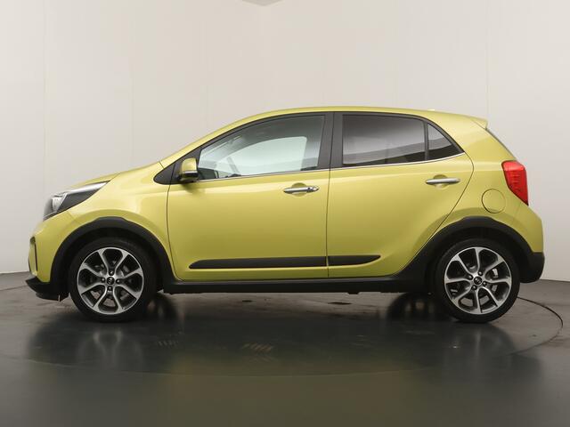 KIA PICANTO 1.0 T-GDI X-Line - Stoel/stuurverwarming - Draadloze telefoonlader - Navigatie - Camera - AppleCarplay - Android Auto Fabrieksgarantie tot 10-2027 of 150.000km