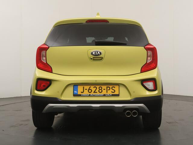 KIA PICANTO 1.0 T-GDI X-Line - Stoel/stuurverwarming - Draadloze telefoonlader - Navigatie - Camera - AppleCarplay - Android Auto Fabrieksgarantie tot 10-2027 of 150.000km