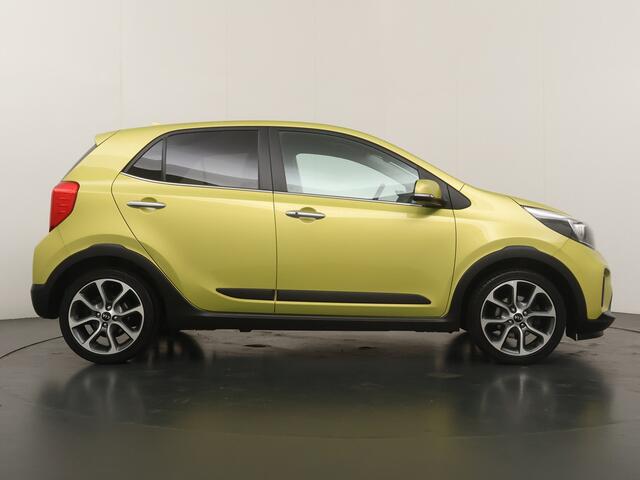 KIA PICANTO 1.0 T-GDI X-Line - Stoel/stuurverwarming - Draadloze telefoonlader - Navigatie - Camera - AppleCarplay - Android Auto Fabrieksgarantie tot 10-2027 of 150.000km