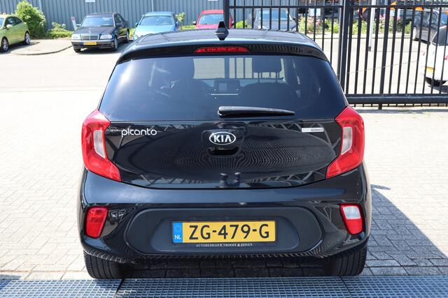 KIA PICANTO 1.0 CVVT Design Edition Achteruitrijcamera/Cruise control/Climate control/Lederen bekleding/Navigatie/Elektrisch inklapbare spiegels/Licht metalen velgen/Led dagrijverlichting