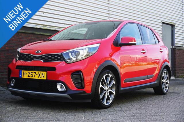 KIA PICANTO 1.0 T-GDI 101PK X-Line/Dealeronderhoud/5-personen/ Metallic Shiny Red.