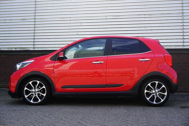 KIA PICANTO 1.0 T-GDI 101PK X-Line/Dealeronderhoud/5-personen/ Metallic Shiny Red.