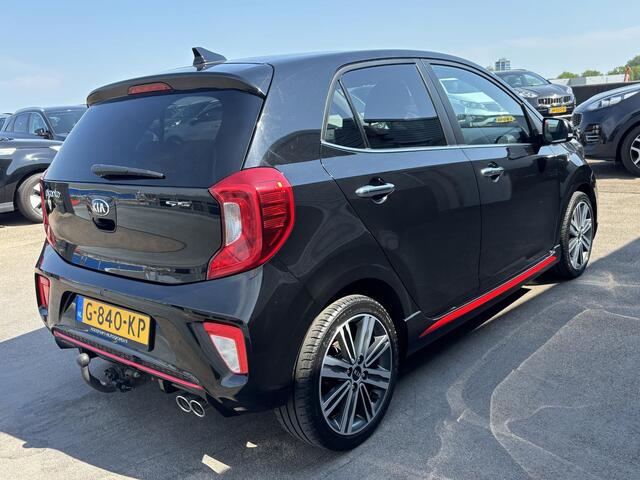 KIA PICANTO 1.0 T-GDI GT-Line RMC-Trekhaak, 1e eign. 100PK! Leder, Navigatie, Stoel- & Stuurwiel verwarmd, Climate control, Smart Key,