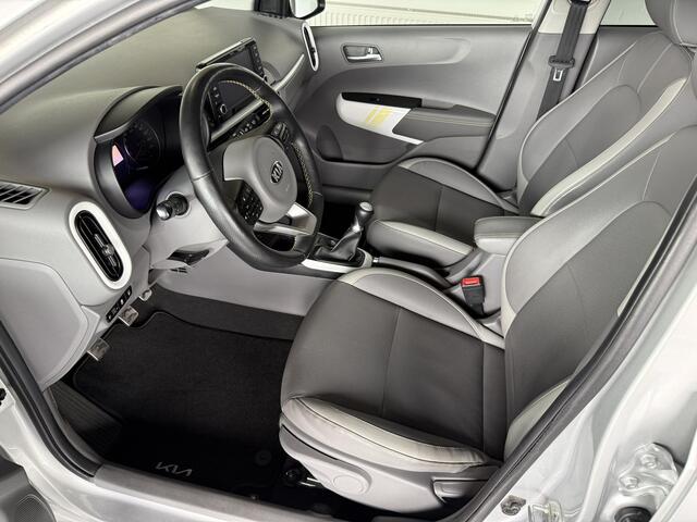KIA PICANTO 1.2 X-Line / Sparkling Silver / Navi / Apple Car Play / Leder / electr. spiegels en ramen