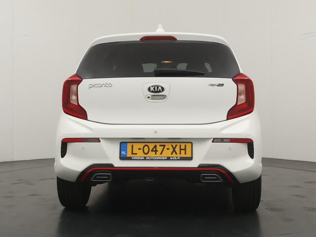 KIA PICANTO 1.0 DPi GT-Line - Climate Control - Cruise Control - Navigatie - Apple Carplay / Android Auto - Lederen bekleding - Fabrieksgarantie tot 08-2028