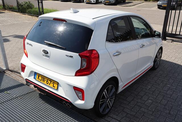 KIA PICANTO 1.2 CVVT GT Line Automaat! Dealer onderhouden/Stoelverwarming/Stuurverwarming/Achteruitrijcamera/Apple carplay/Keyless/Parkeersensoren/Cruise control/Climate control/Navigatie/Bluetooth/Licht metalen velgen