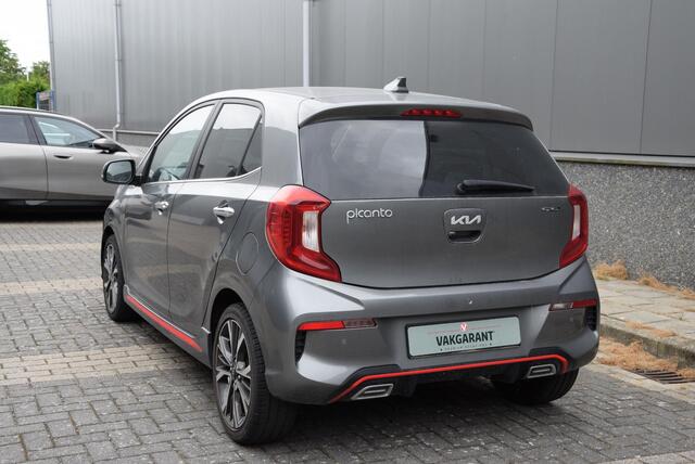 KIA PICANTO 1.0 MPI 67 GT Line | KIA-onderhouden | lederen bekleding | navigatie |