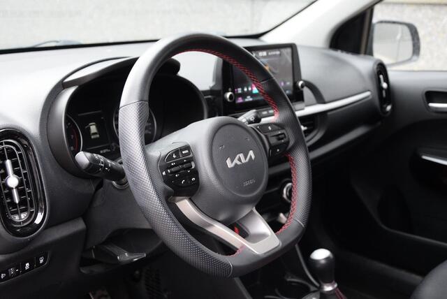 KIA PICANTO 1.0 MPI 67 GT Line | KIA-onderhouden | lederen bekleding | navigatie |