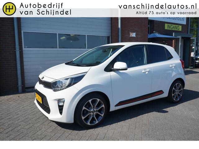 KIA PICANTO 1.0 CVVT DESIGN EDITION ORIGINEEL NEDERLANDS CAMERA 16INCH LMV NAVIGATIE ANDROID-APPLECARPLAY STRIPING ECC AIRCO CRUISECONTROL BLUETOOTH 4X ELECTR.RAMEN-SPIEGELS