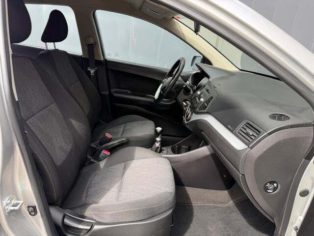 KIA PICANTO 1.0 CVVT Comfort Airco lm-velgen zwart