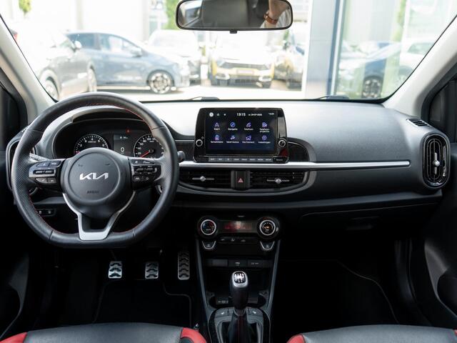 KIA PICANTO 1.0 T-GDi GT-Line 5p | Stoel/-stuurverwarming | Achteruitrijcamera | CarPlay | Clima |
