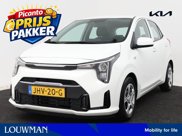 KIA PICANTO 1.0 DPI DynamicLine Navigatie | Parkeersensoren | Achteruitrijcamera | Apple Carplay Prijspakker |
