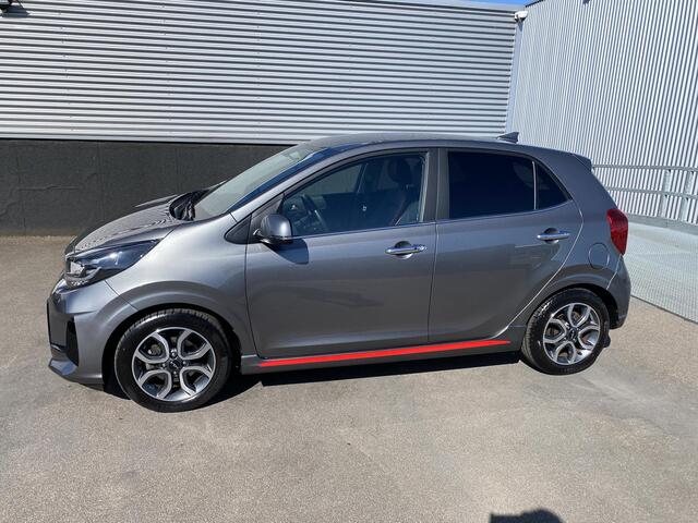 KIA PICANTO 1.0 DPi GT-Line Trekhaak/fietsendragerbeugel, parkeersensoren, navigatie, Apple CarPlay/Android Auto, cruise control, airco