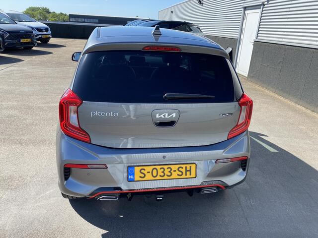 KIA PICANTO 1.0 DPi GT-Line Trekhaak/fietsendragerbeugel, parkeersensoren, navigatie, Apple CarPlay/Android Auto, cruise control, airco