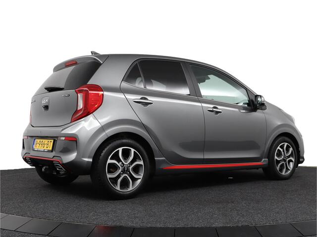 KIA PICANTO 1.0 DPi GT-Line - Fietsendragerhaak - Climate Control - Apple Carplay / Android Auto - Lederen bekleding - Fabrieksgarantie tot 07-2029
