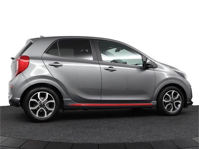 KIA PICANTO 1.0 DPi GT-Line - Fietsendragerhaak - Climate Control - Apple Carplay / Android Auto - Lederen bekleding - Fabrieksgarantie tot 07-2029