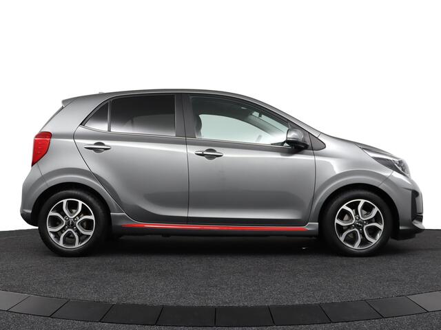 KIA PICANTO 1.0 DPi GT-Line - Fietsendragerhaak - Climate Control - Apple Carplay / Android Auto - Lederen bekleding - Fabrieksgarantie tot 07-2029